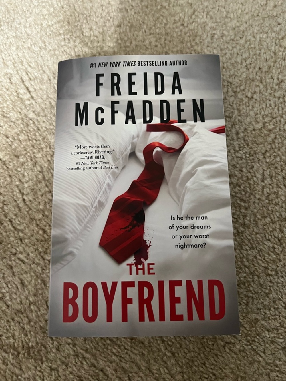 Freida McFadden "The Boyfriend" Paperback Thriller - New